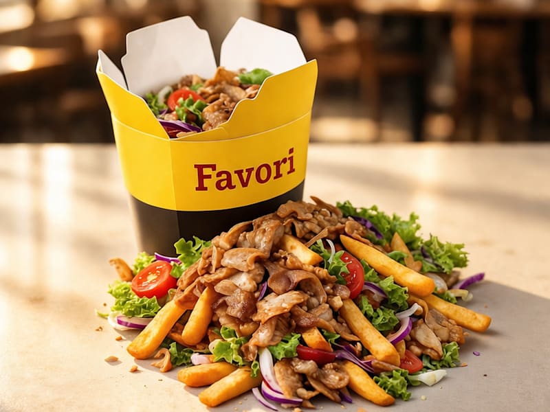 Döner Kebab bei Favori Restaurant in Uster