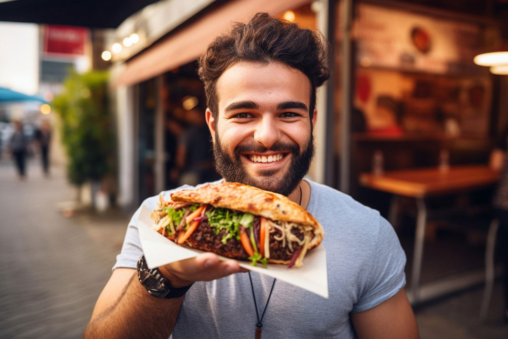 Veganer Planted Kebab bei Favori Uster